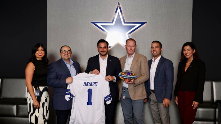 Nayarit hace historia a nivel internacional al ser el primer Destino Oficial de Turismo en México, de los Dallas Cowboys