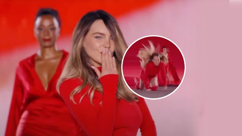 Belinda cumple su sueño de debutar en la Fashion Week de París, pero sufre caída en pleno debut: VIDEO