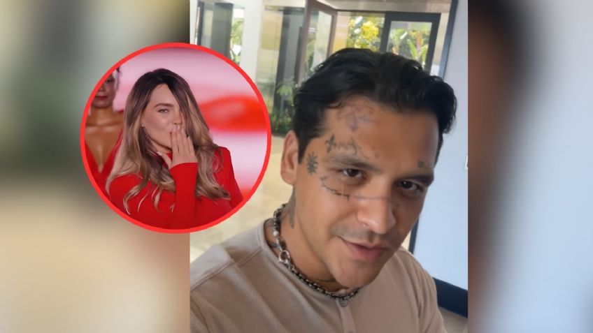 ¿Se burla de Belinda? Christian Nodal invita a su próximo concierto con polémica frase: "déjense caer"