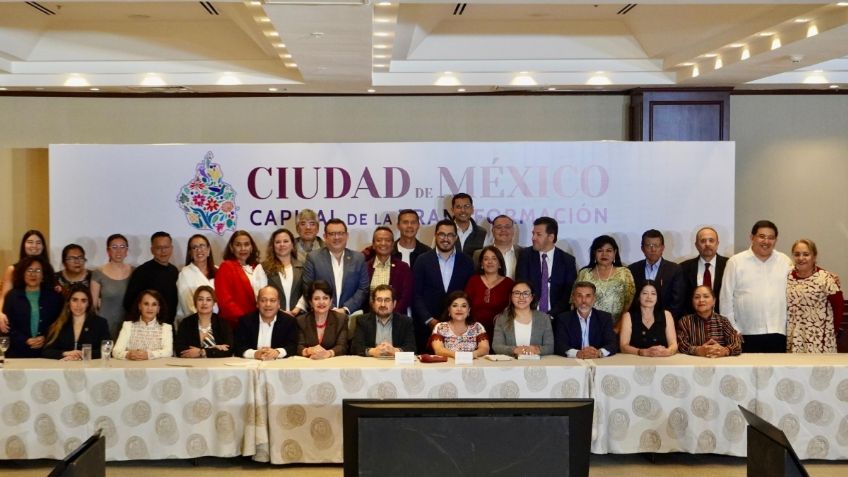 Clara Brugada se reúne con diputados federales; impulsa agenda legislativa para la Ciudad de México