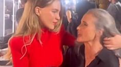 Belinda: Emma Coronel y la modelo, Andie McDowell, le externan su apoyo tras su caída en la Paris Fashion Week