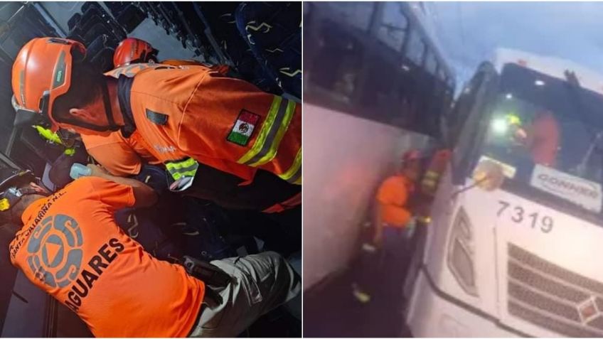 María Dolores sufre amputación de su brazo tras sacarlo por la ventanilla del autobús en Nuevo León