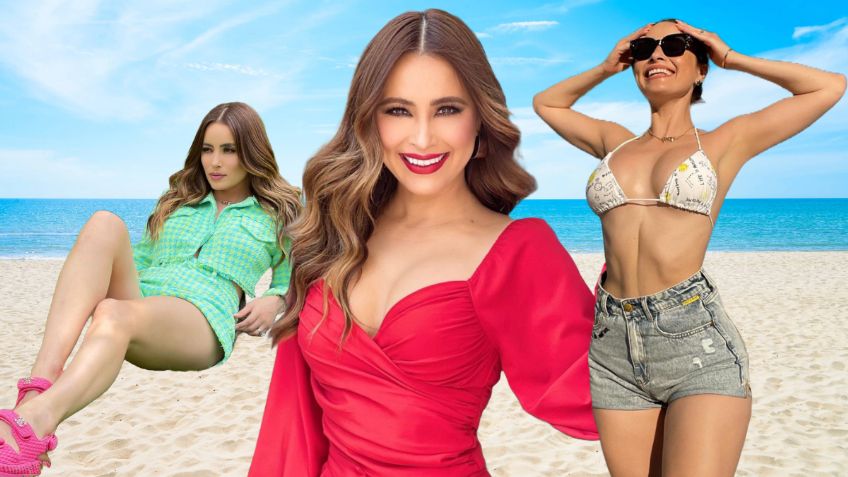 Agua de coco y un bikini rojo, los secretos de Cynthia Rodríguez para disfrutar de unas vacaciones en la playa