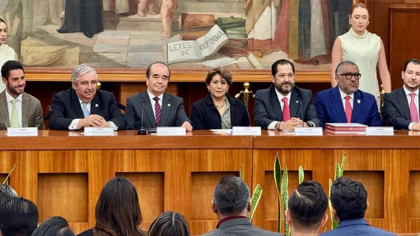 Delfina Gómez entrega primer Informe de Gobierno a Legislatura del Edomex