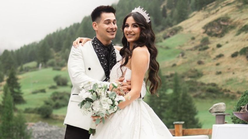 Influencer mexicana gastó casi 200 mil pesos para su boda en Suiza y sólo duro 45 minutos