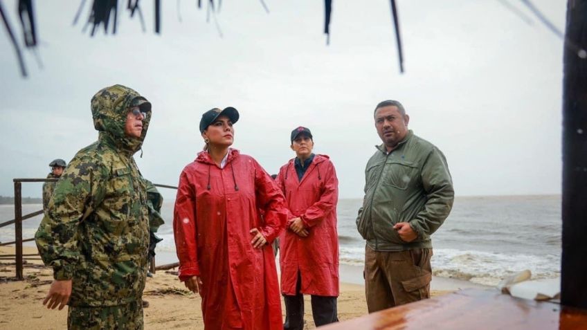 Toda la fuerza operativa del Gobierno de Guerrero se encuentra desplegada para atender la emergencia en la Costa Chica: Evelyn Salgado