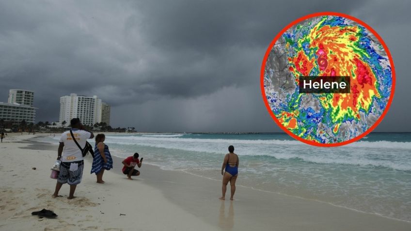 Helene: ¿cuáles son los estados más afectados por el posible huracán este miércoles 25 de septiembre? | MAPA