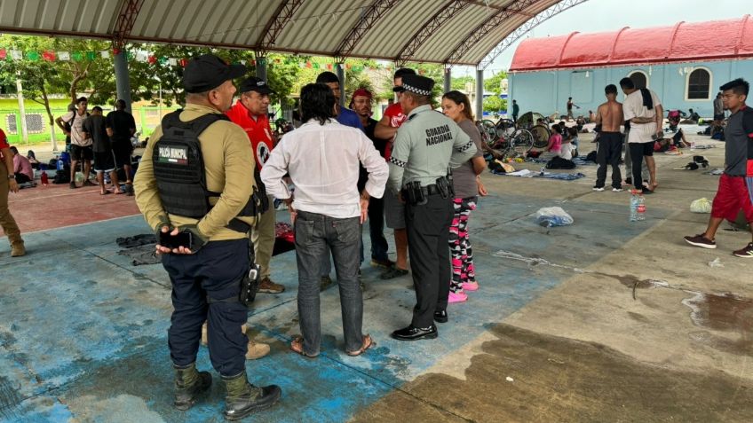 Nueva caravana de migrantes recorre Oaxaca rumbo a Estados Unidos