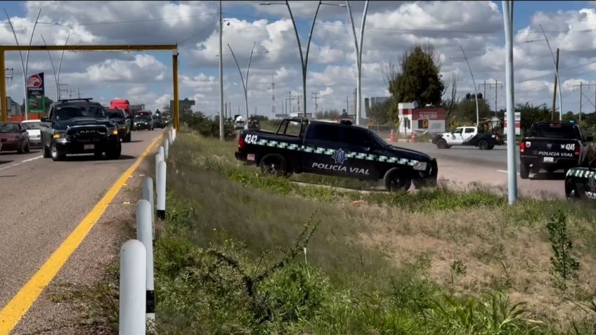 Operativo policiaco evita robo a la familia de un trabajador de la Fiscalía de Zacatecas que iba por carretera