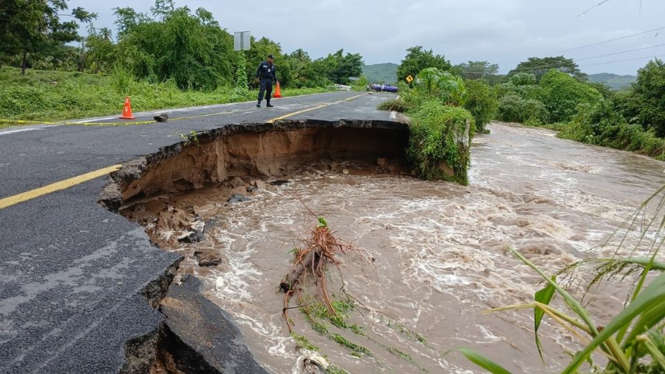 Reportan a un hombre desaparecido tras las intensas lluvias