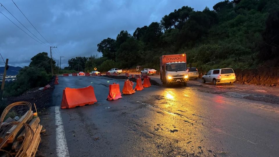 La vialidad había sido reabierta tras ser objeto de reparaciones.