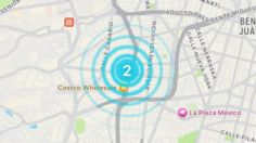 Temblor hoy en CDMX: MAPA de las zonas exactas donde el sismo de 2.5 se sintió con más fuerza