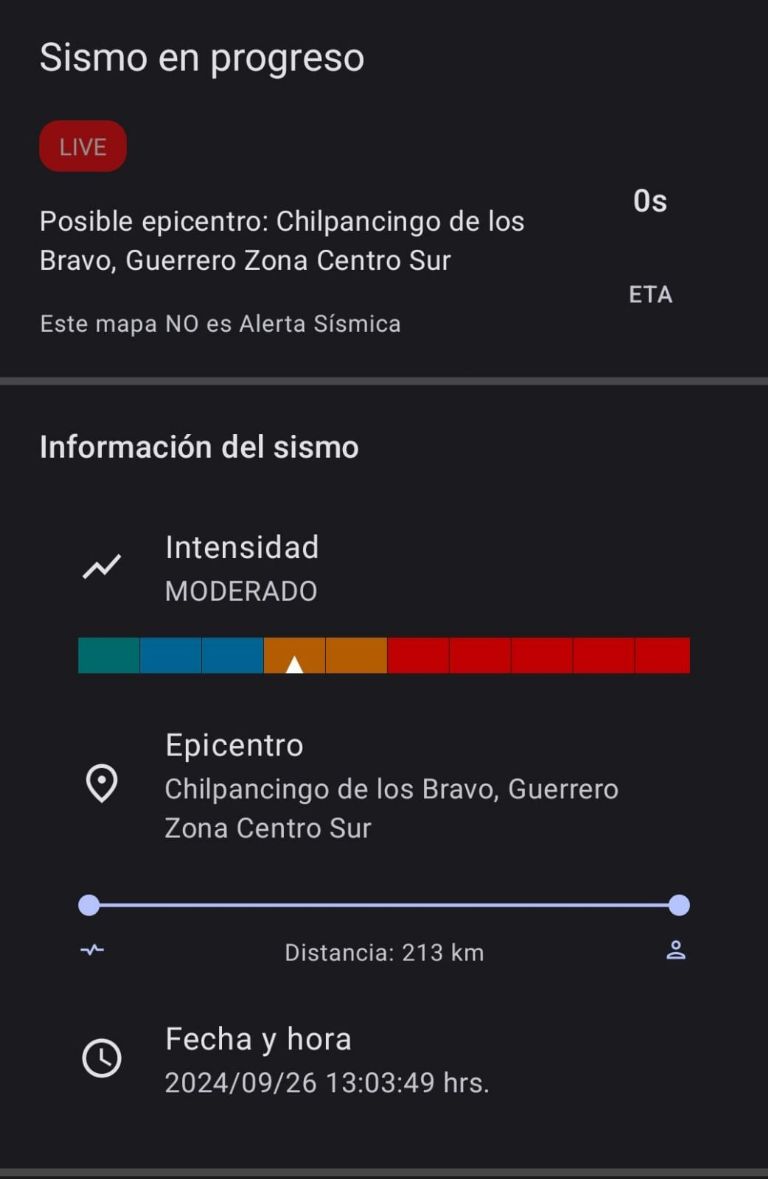 alerta sismica en celulares