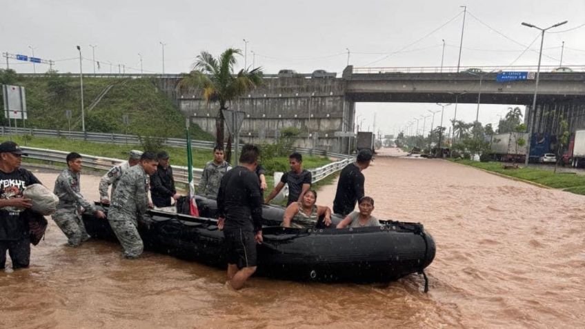 Sube a 2 muertos en Acapulco tras paso de huracán John; una menor de edad perdió la vida en deslave