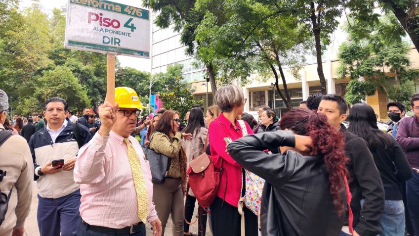 IMSS activa protocolo de evacuación ante microsismo en la alcaldía Benito Juárez de la CDMX