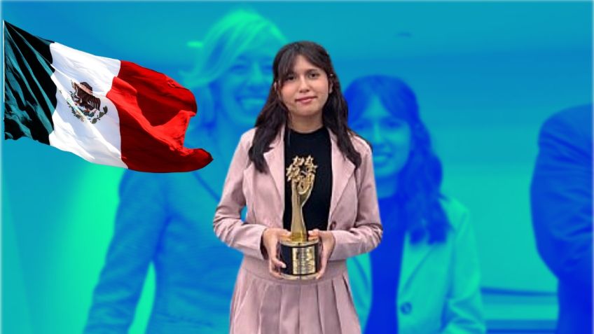 Ángela Olazarán, joven mexicana, gana premio a la mejor Estudiante del Mundo en 2024