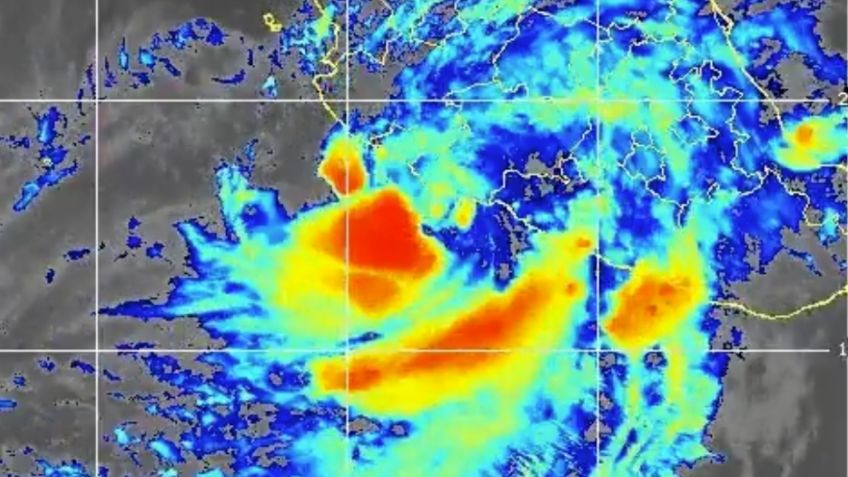 Huracán John se debilita a tormenta tropical en su trayectoria rumbo a Michoacán