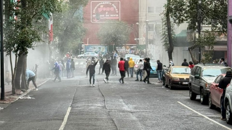 En la escena ya hay policías.