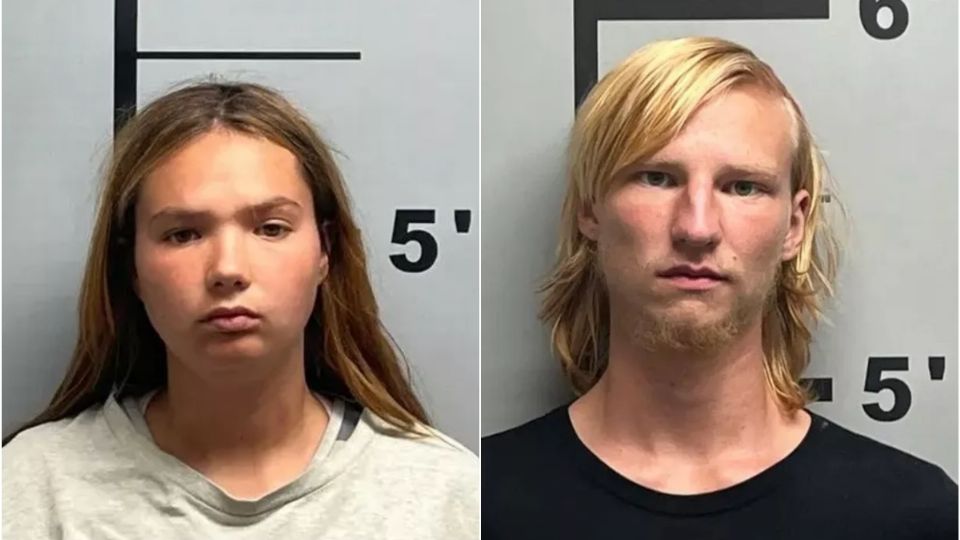 La pareja fue arrestada en un campamento de Arkansas.