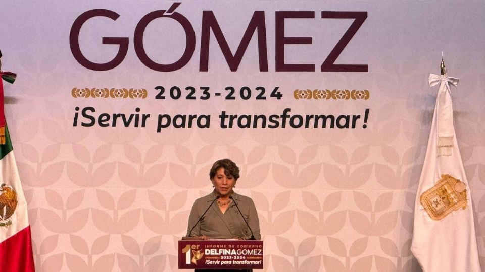 Delfina Gómez, Gobernadora de Edomex