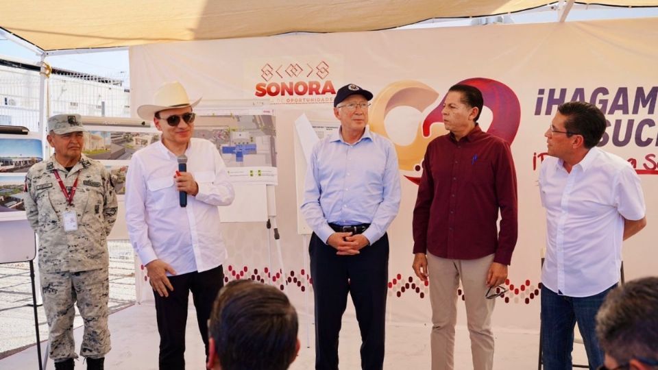 El embajador Ken Salazar aseguró que, con este tipo de obras en la entidad, como la modernización de la garita de San Luis Río Colorado, los ojos del mundo están puestos en Sonora