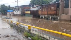 VIDEO: intensas lluvias por huracán "John" desbordan río Huacapa: decenas de viviendas quedan bajo el agua