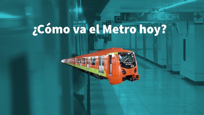 ¿Cómo van las Líneas del Metro 2, 3, 8, 12 y B hoy, 27 de septiembre?