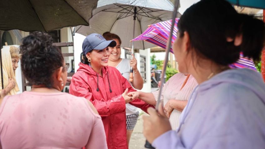 Evelyn Salgado prioriza el rescate de personas de la zona de inundación en Acapulco