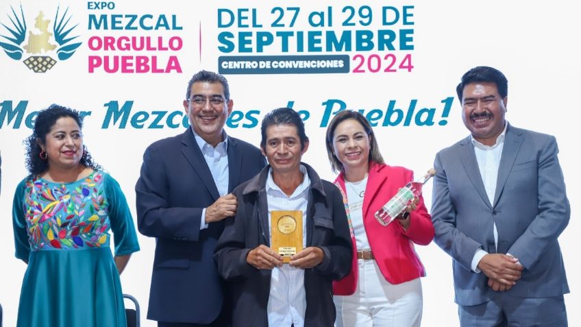 Con "Expo Mezcal Orgullo Puebla": Sergio Salomón posiciona a Puebla a nivel internacional