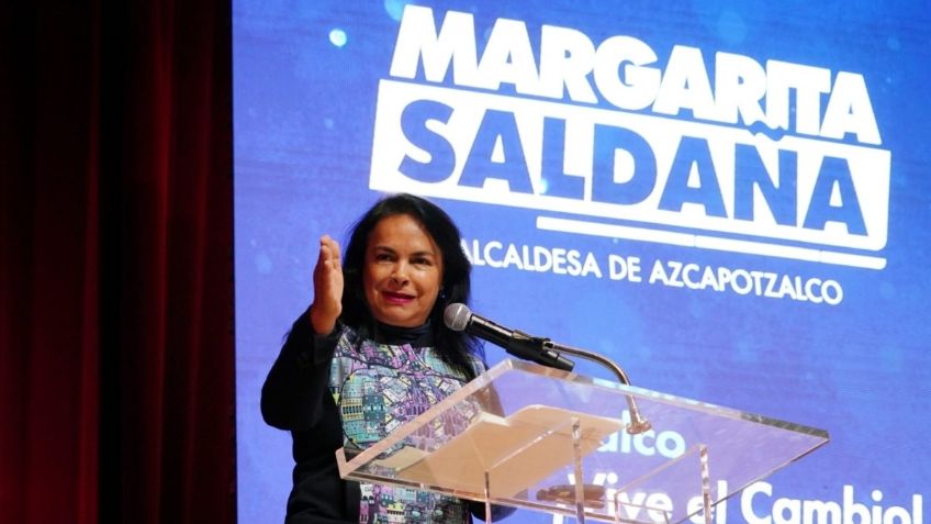 Margarita Saldaña rinde tercer y último informe al frente de Azcapotzalco