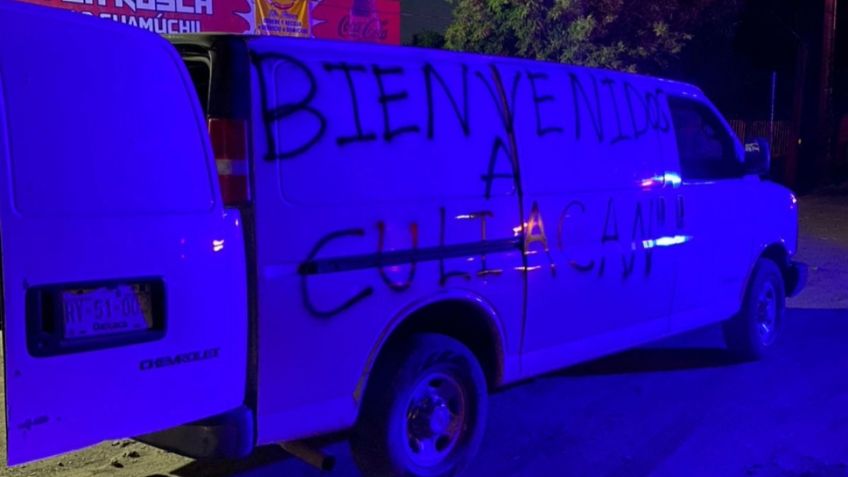 Bienvenidos a Culiacán: dejan por lo menos cinco cuerpos sin vida dentro de camioneta en capital sinaloense