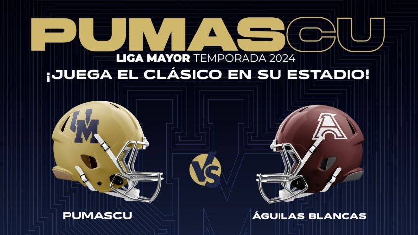 Pumas CU vs Águilas Blancas IPN: cuándo y dónde comprar los boletos para el Clásico de la Liga Mayor ONEFA 2024