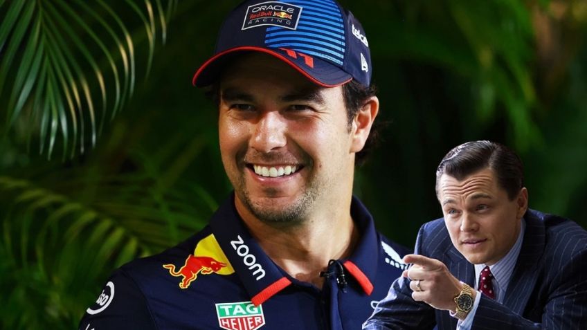 Checo Pérez responde a los rumores de su retiro de la Fórmula 1 usando a Leo DiCaprio