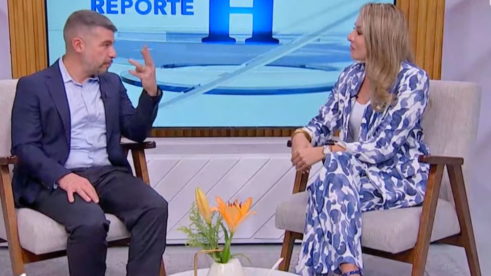 Mauricio Tabe, alcalde de Miguel Hidalgo, en entrevista para el programa “Reporte H con Blanca Becerril”.