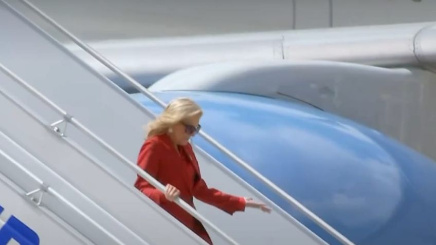 Jill Biden, primera dama de Estados Unidos, llega a México para toma de protesta de Claudia Sheinbaum