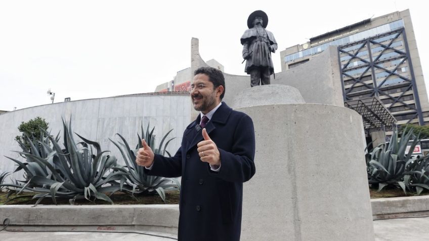 ¡Ya está lista la Glorieta de Insurgentes! Martí Batres entrega obras de rehabilitación