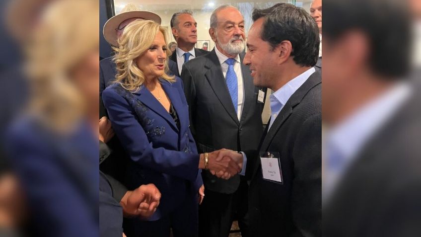 Mauricio Vila se reúne con la primera dama de Estados Unidos, Jill Biden