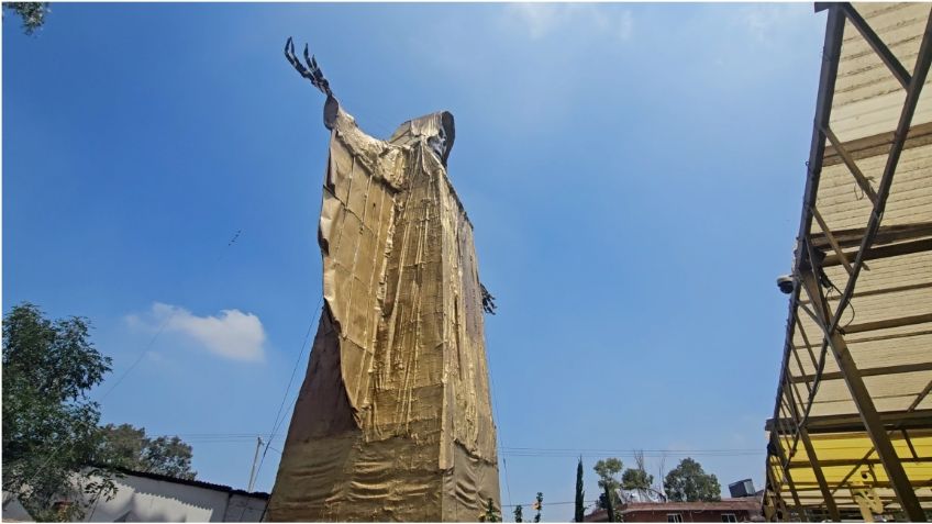 Tradición, culto y resistencia: la Santa Muerte más grande del mundo, un legado de fe en Tultitlán 