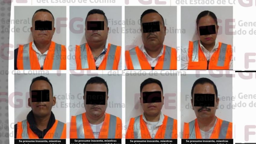 Vinculan a proceso a los 8 policías de Colima, están acusados de informar al CJNG