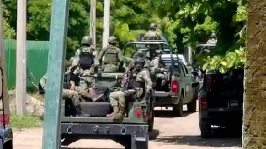 "No salgan de casa": militares lanzan advertencia durante operativo en Chiapas 