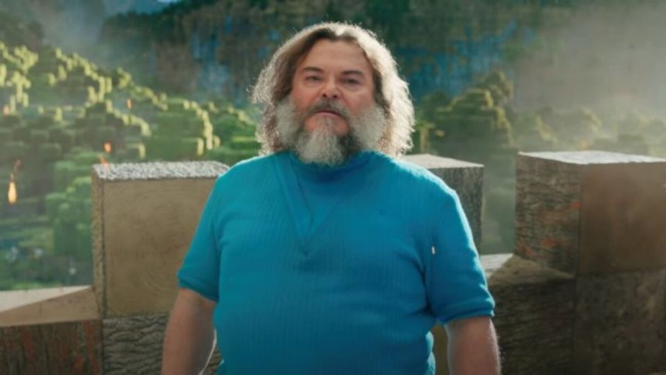 Jack Black es Steve en Minecraft