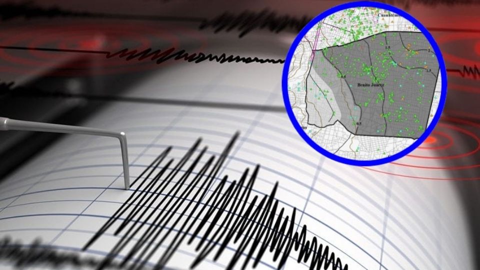 Sismicidad en la alcaldía Benito Juárez