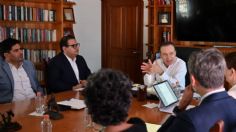 Potencia Gobernador Durazo proyectos estratégicos del Plan Sonora con directivos del Banco Mundial y Puerto de Amberes