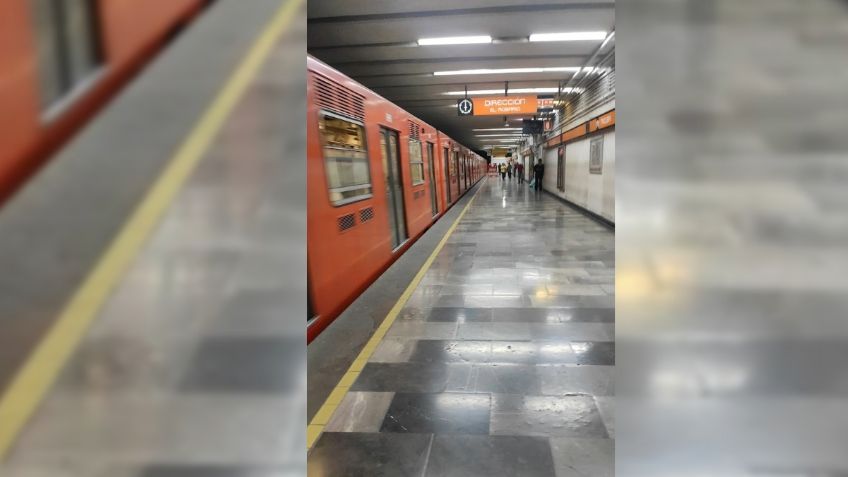 Sujeto intenta suicidarse por tercera vez arrojándose a las vías del Metro