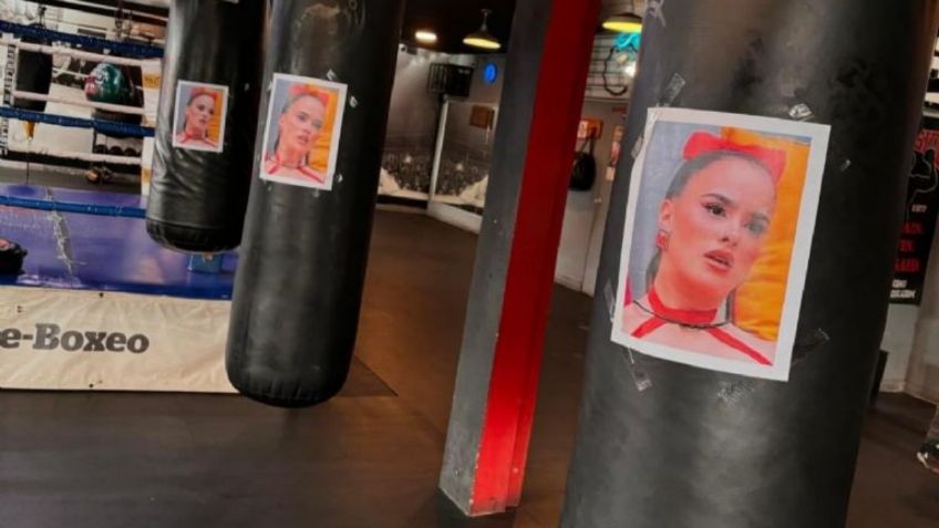 Escuela de boxeo de Monterrey ofrece disculpas tras viralizarse sacos de box con la foto de Gala Montes: "no apoyamos ningún tipo de violencia"