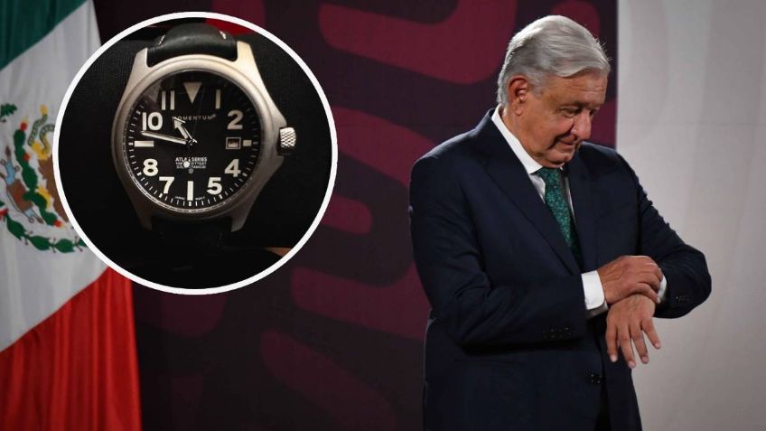 ¿Cuánto cuesta el reloj que usa el presidente AMLO?