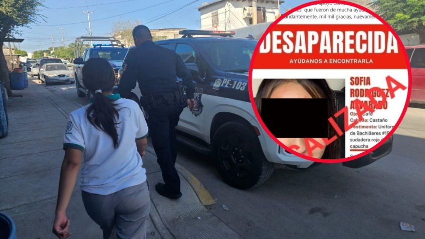 Localizan a Sofía, estudiante que desapareció luego de que su familia la dejó en su escuela en Ciudad Juárez