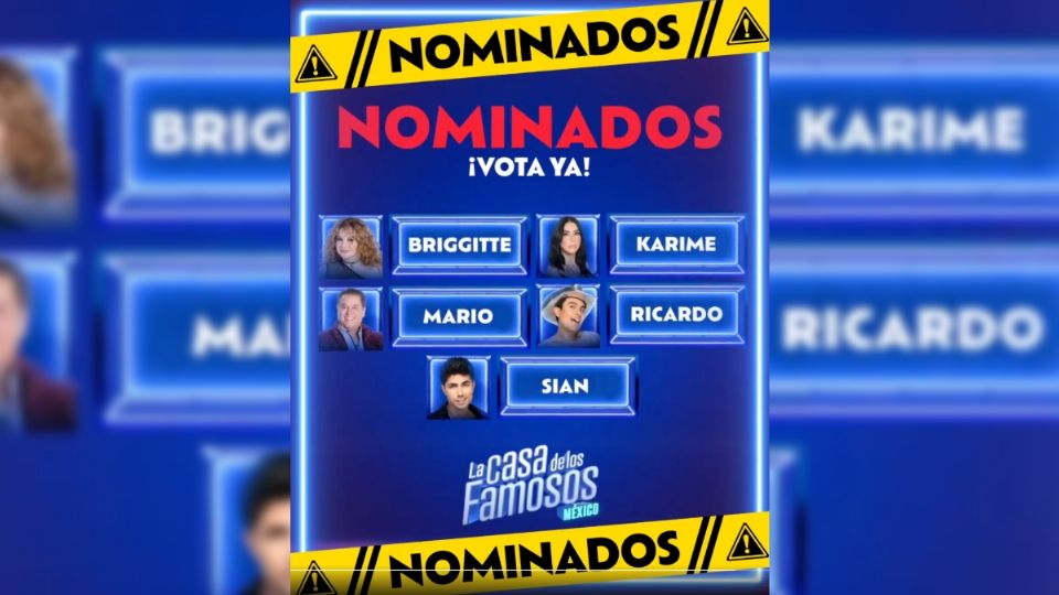 Tres de los nominados pertenecen al Equipo Mar.