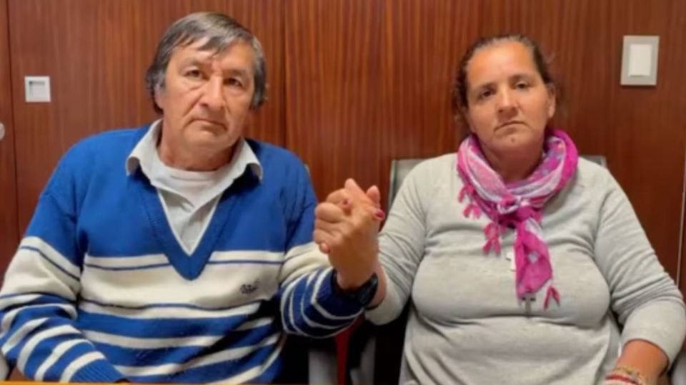 María Noguera y José Peña siguen en busca de su hijo Loan de 5 años.