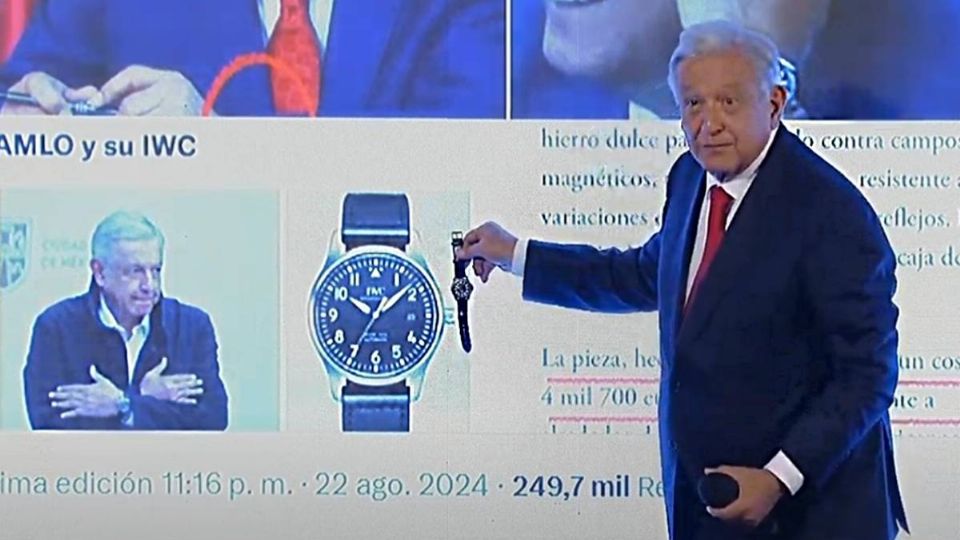 ¿Cuánto cuesta el reloj de AMLO?